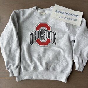 Vintage OSU Ohio State University Sweatshirt, Ohio State Buckeyes Football Shirt